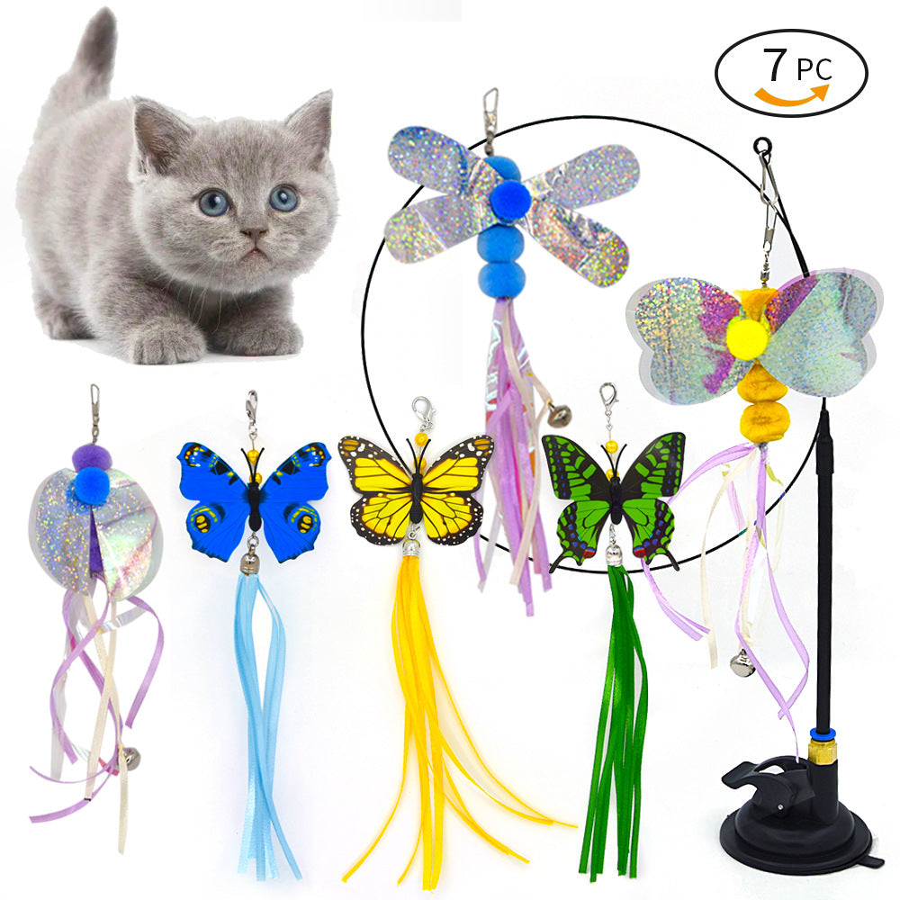 Buddypet Feather & Teasers Cat toy
