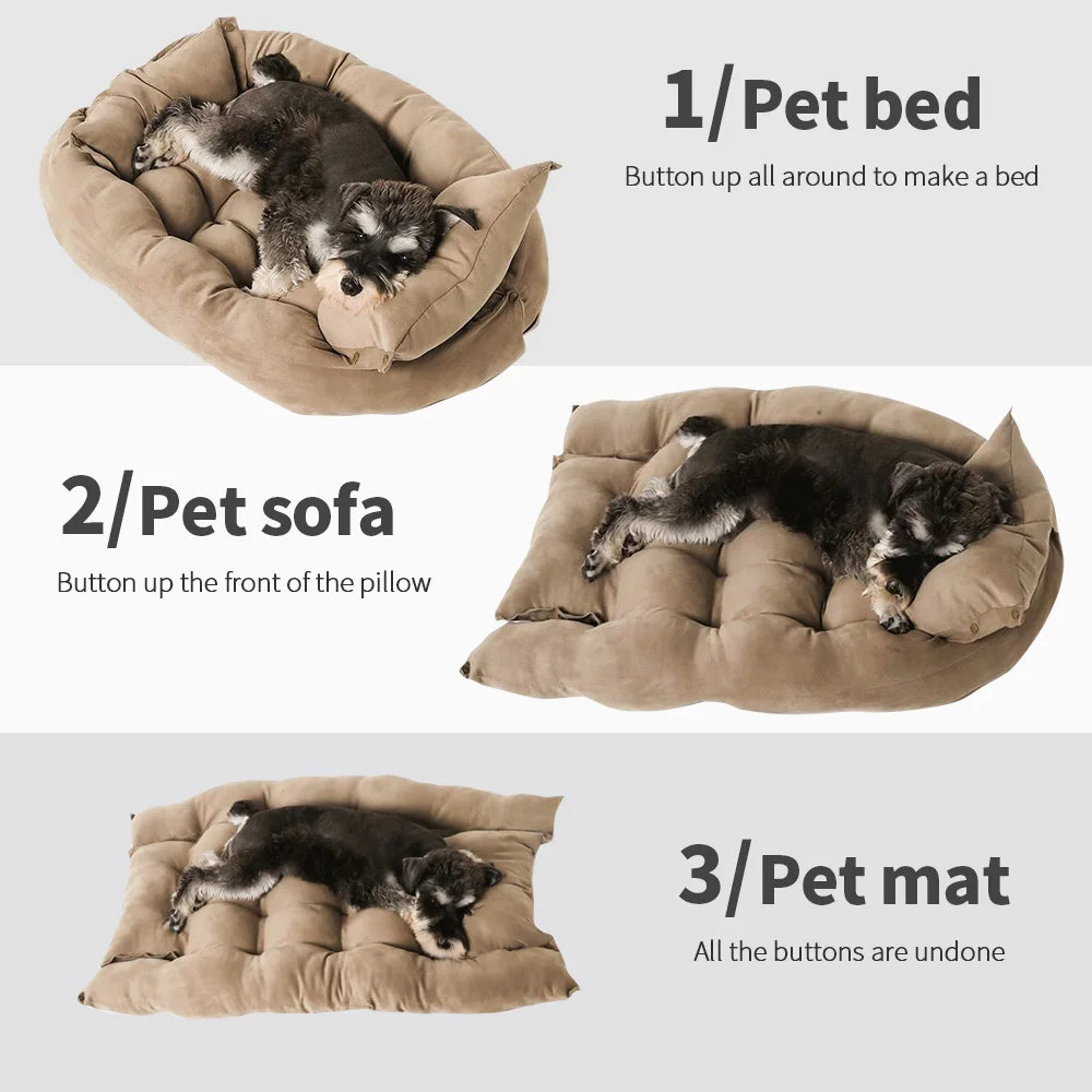 Buddypet Multifunction Dog Bed Mat 3 IN 1