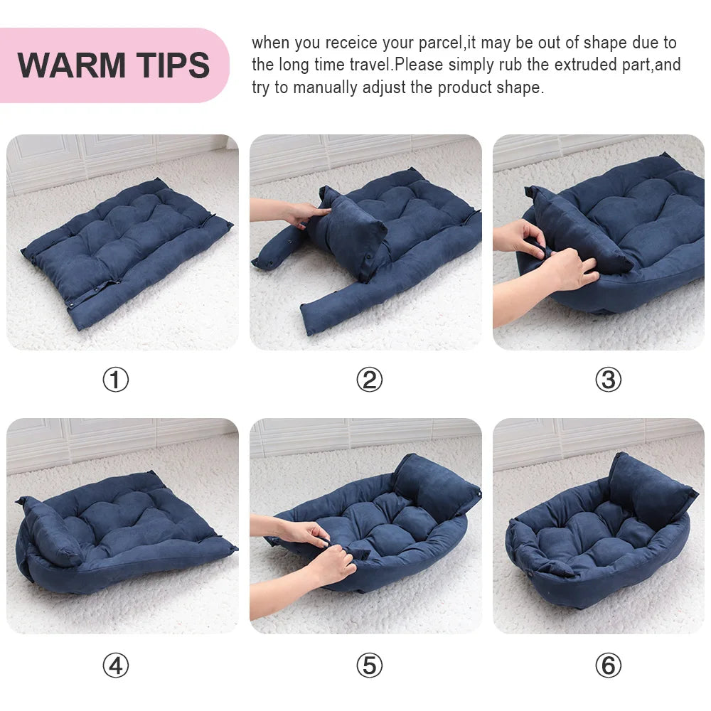 Buddypet Multifunction Dog Bed Mat 3 IN 1