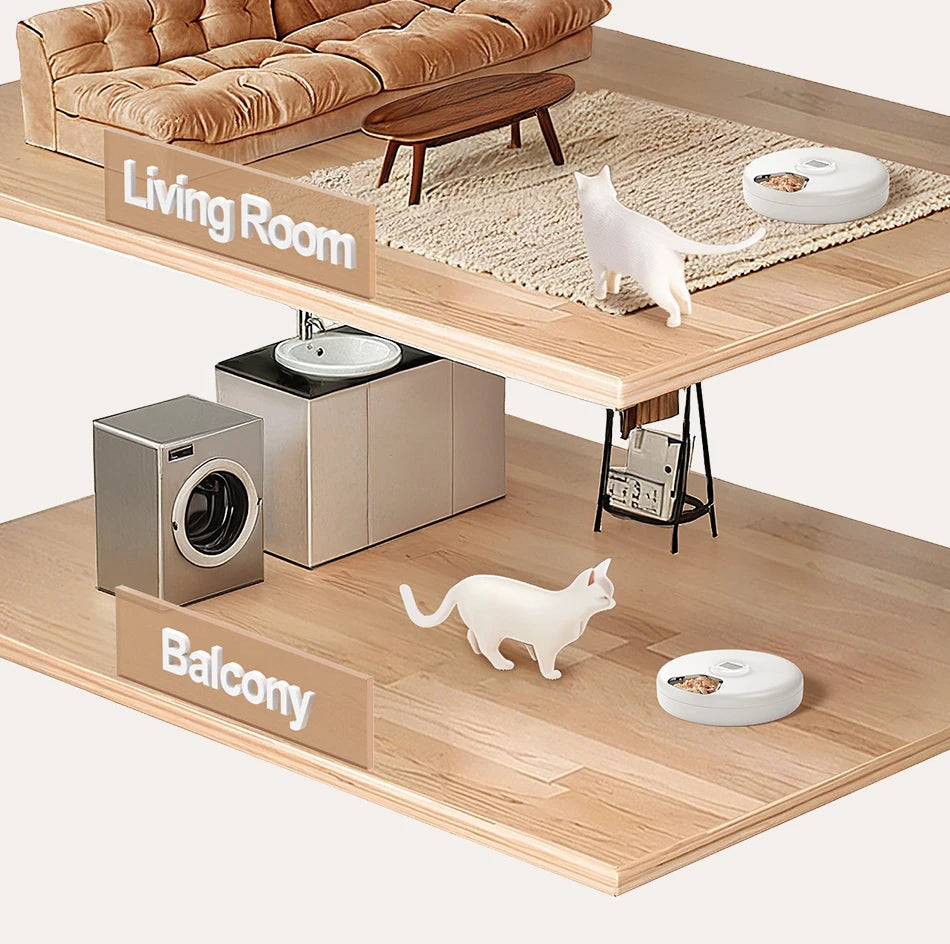 6 Meals Smart Cat Feeder