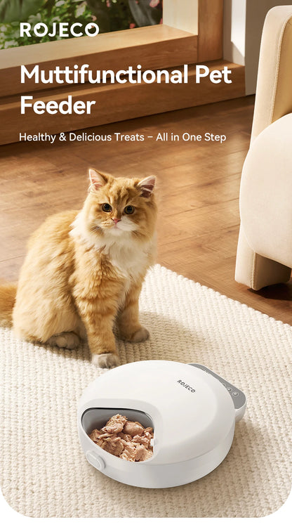 4 Meals Wireless Automatic Cat Feeder
