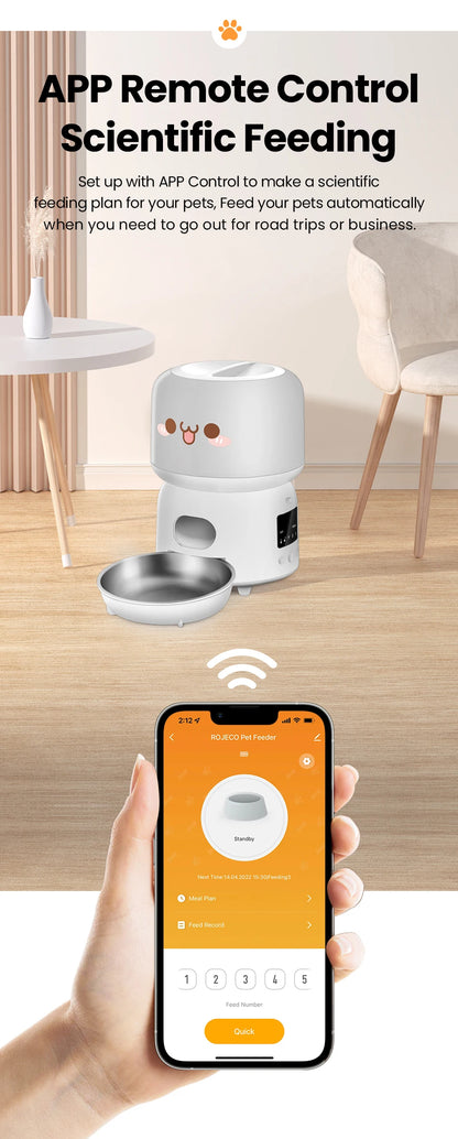 Automatic Cat Feeder with Wi-Fi function*