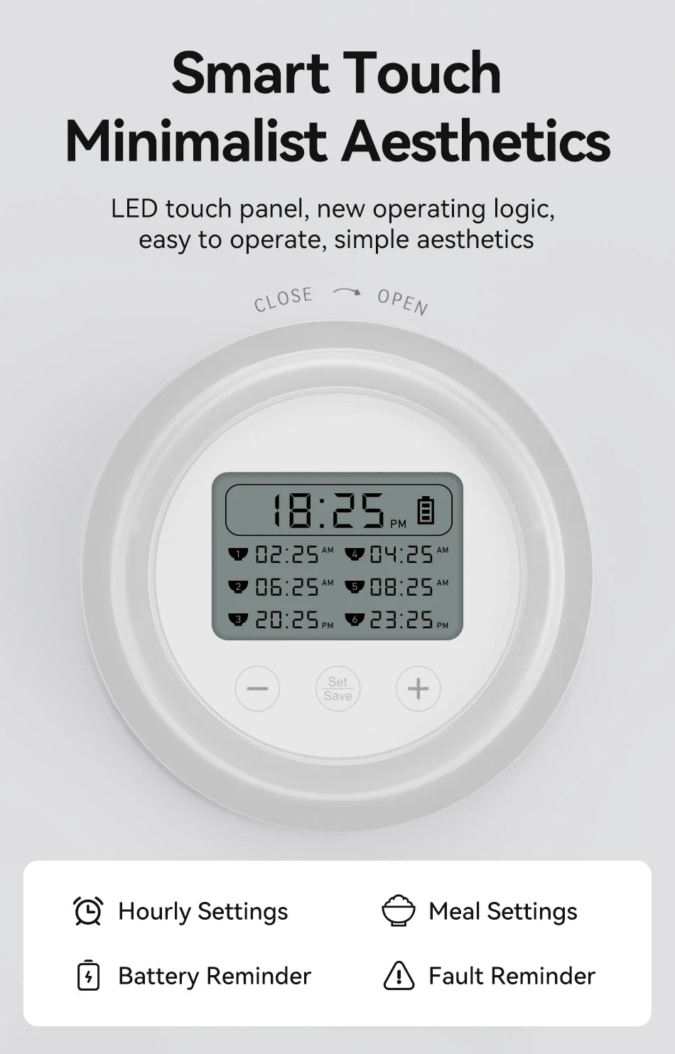 6 Meals Smart Cat Feeder