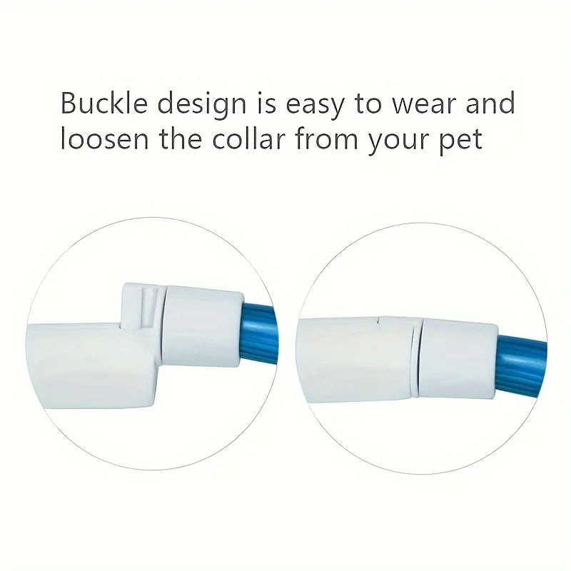 #Pet Dog LED Light Collar Luminous Anti-Lost Dog Collar USB Rechargeable Dog Necklace Collar