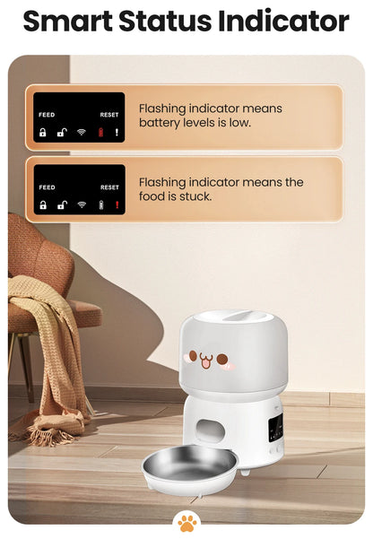 Automatic Cat Feeder with Wi-Fi function*
