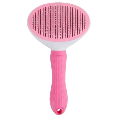 #Pet Dog Brush Cat Comb Self Cleaning Pet Hair Remover Brush For Dogs Cats Grooming Tools Pets Dematting Comb Dogs Accessories