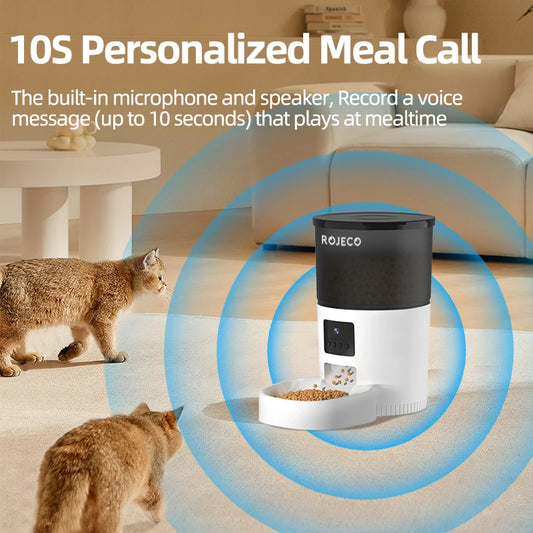 Automatic Pet Feeder With Camera / Smart Voice Recorder