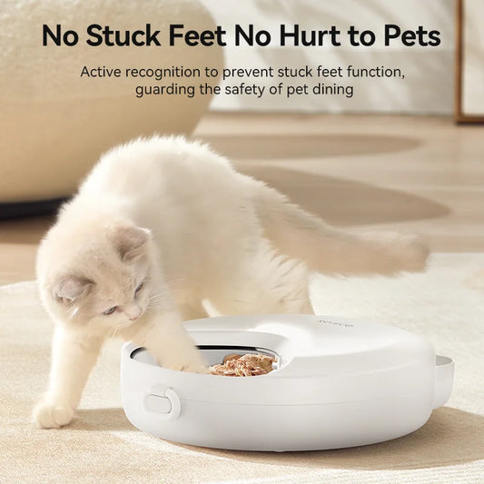 4 Meals Wireless Automatic Cat Feeder