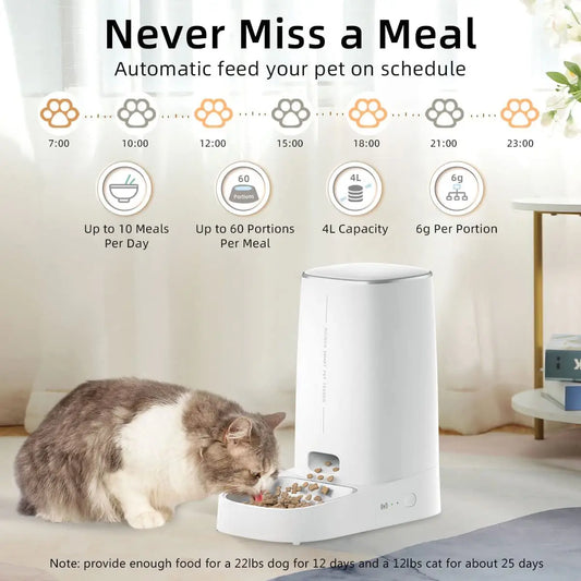 4L Automatic Feeder with Wi-fi