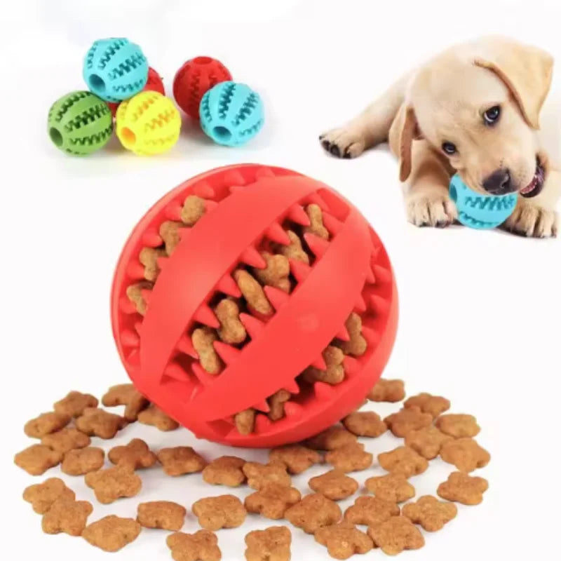 Buddypet Dog Toy Ball Rubber Balls Puppy Chewing Toy
