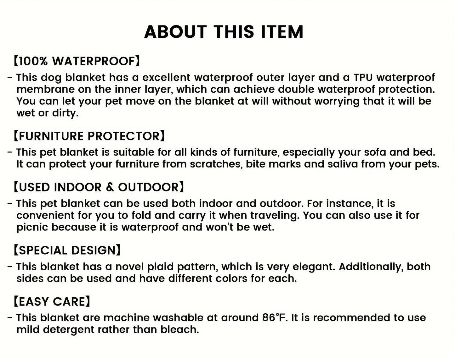 Buddypet Anti Leaking & Non-Slip Dog Bed