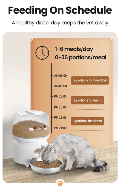 Automatic Cat Feeder with Wi-Fi function*