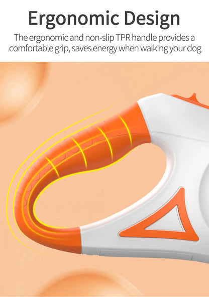 5M Automatic Retractable Dog Leash with LED