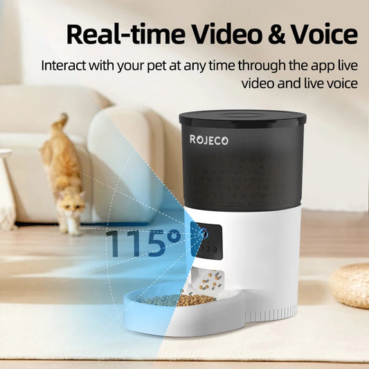 Automatic Pet Feeder With Camera / Smart Voice Recorder