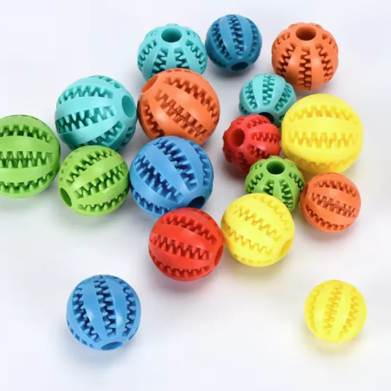 Buddypet Dog Toy Ball Rubber Balls Puppy Chewing Toy