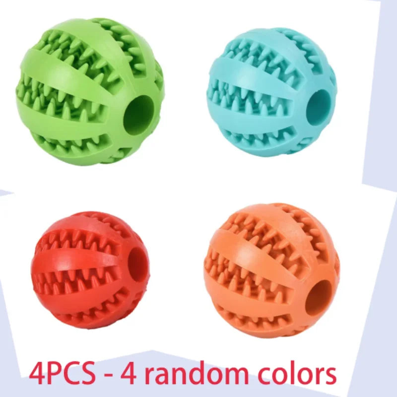 Buddypet Dog Toy Ball Rubber Balls Puppy Chewing Toy
