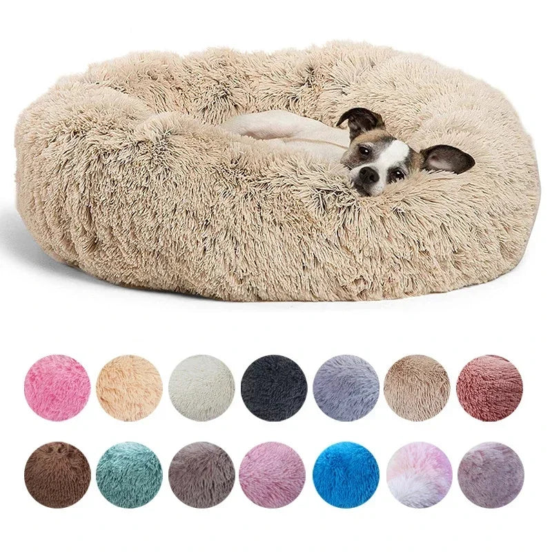 Buddypet Round Pet Bed for Large Dog