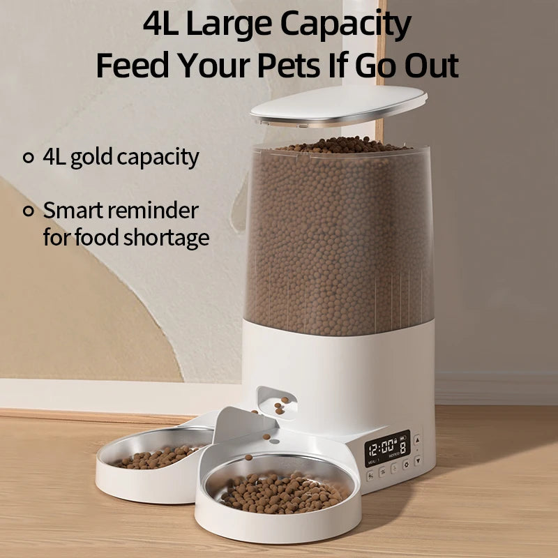 Smart Food Dispenser Remote Control with Wi-Fi