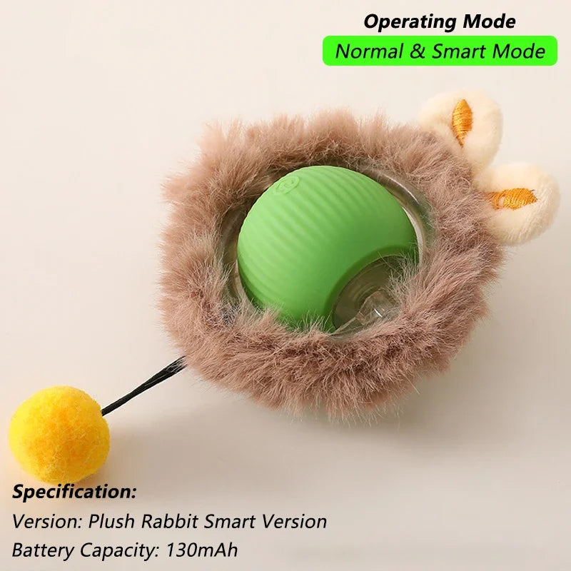 Buddypet Automatic Rolling Ball with Tail