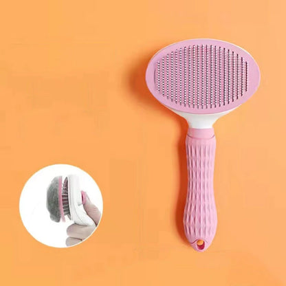 #Pet Dog Hair Brush Cat Comb Grooming And Care Cat Brush Stainless Steel Comb For Long Hair Dogs Cleaning Pets Dogs Accessories