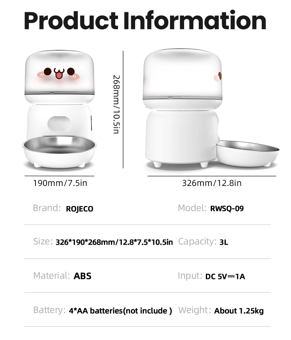 Automatic Cat Feeder with Wi-Fi function*