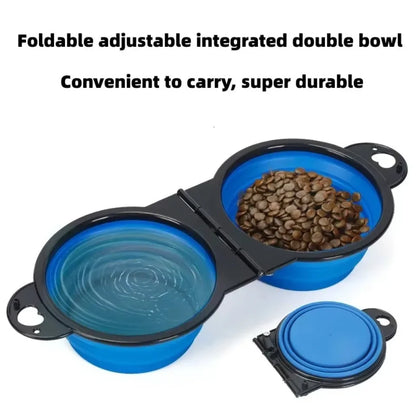 Foldable Dual Feeding Bowl