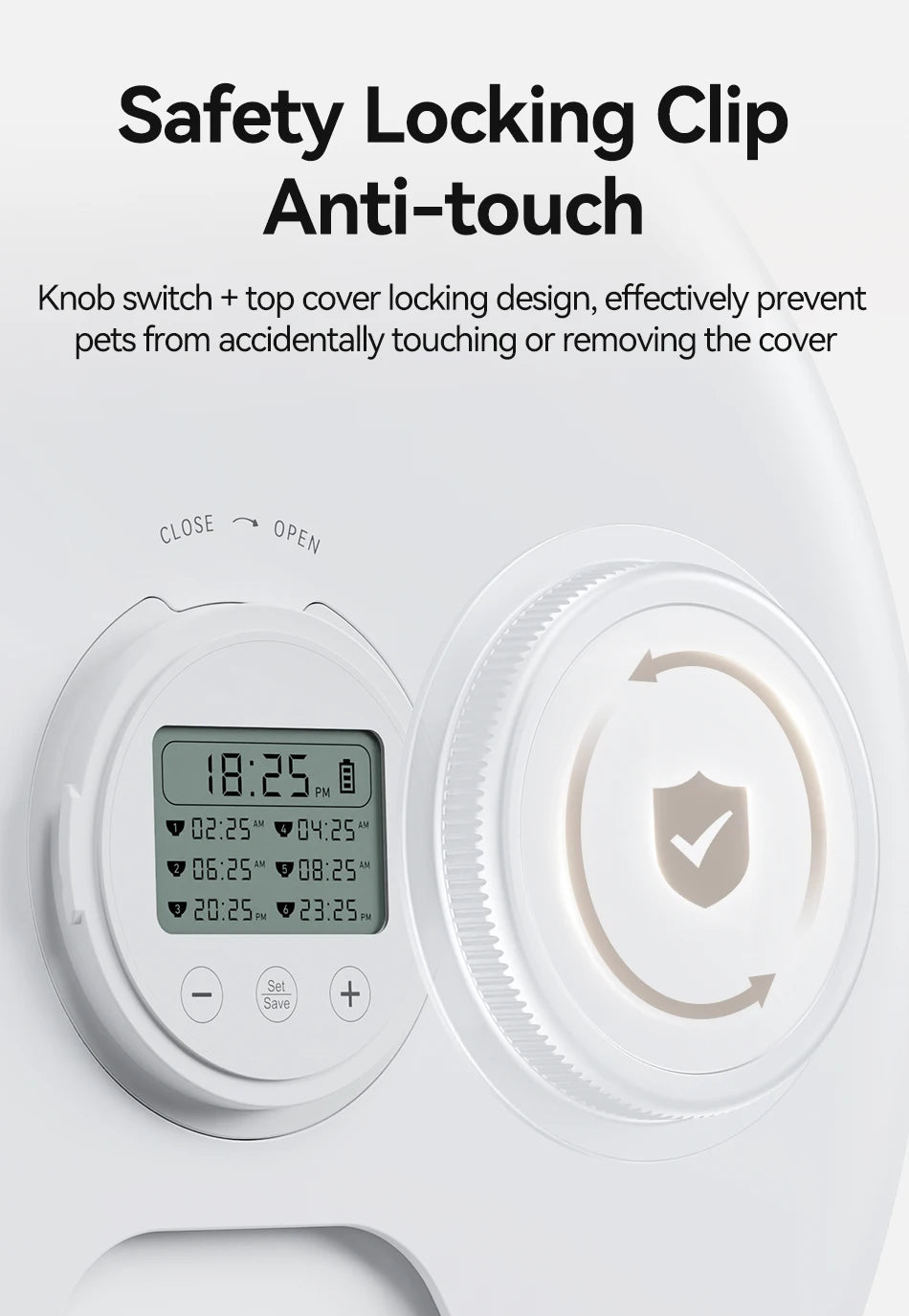 6 Meals Smart Cat Feeder