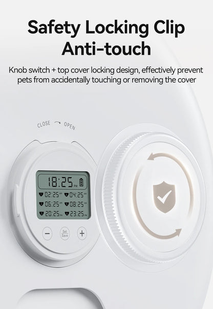 6 Meals Smart Cat Feeder