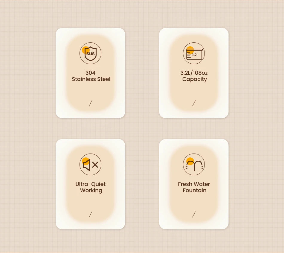 Water Fountain Automatic Cat Drinker