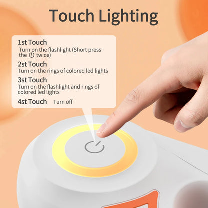 5M Automatic Retractable Dog Leash with LED