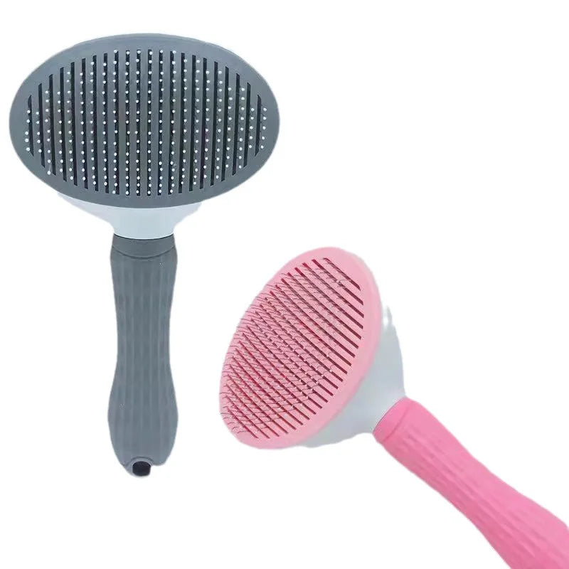 #Pet Dog Hair Brush Cat Comb Grooming And Care Cat Brush Stainless Steel Comb For Long Hair Dogs Cleaning Pets Dogs Accessories