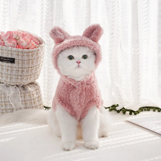 Buddypet Soft Fleece Clothes Cute Hoodie Coat