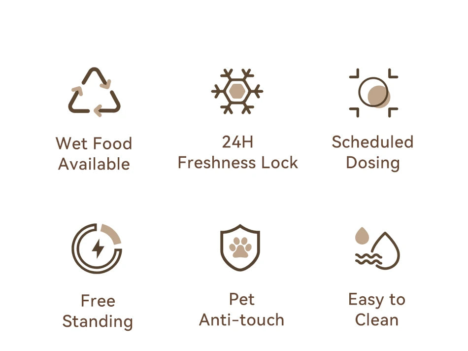 6 Meals Smart Cat Feeder