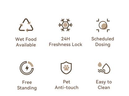 6 Meals Smart Cat Feeder