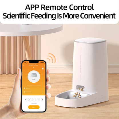 Smart Food Dispenser Remote Control with Wi-Fi