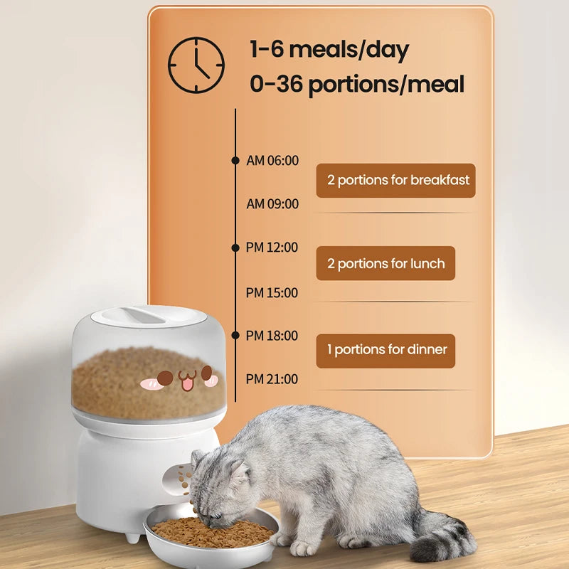 Automatic Cat Feeder with Wi-Fi function*