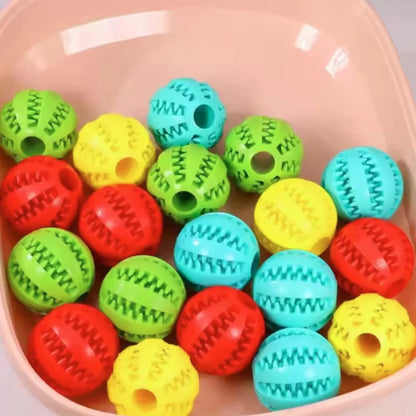 Buddypet Dog Toy Ball Rubber Balls Puppy Chewing Toy