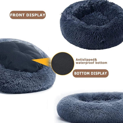 Buddypet Round Pet Bed for Large Dog