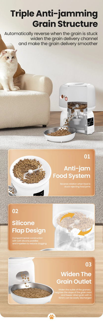 Automatic Cat Feeder with Wi-Fi function*