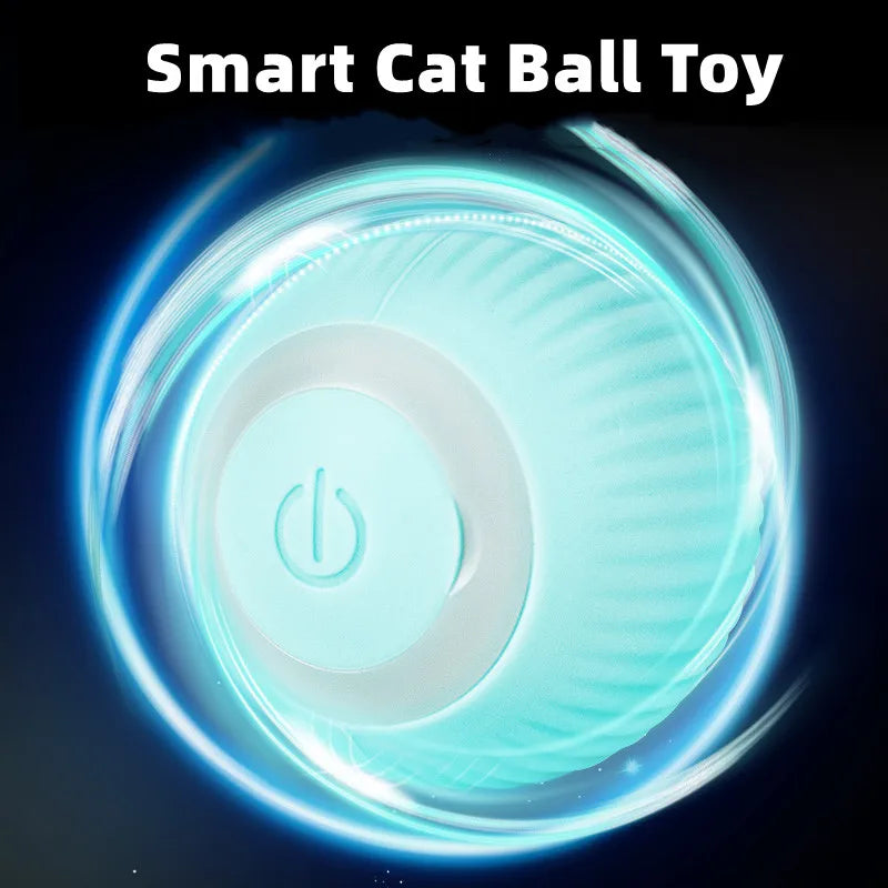 Buddypet Electric Cat Ball Toys Automatic Rolling Smart Cat Toy