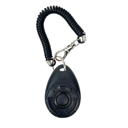 #Dog Training Clicker Aid Adjustable WristStrap Sound Plastic Pet Cat Click Trainer Key Chain Dog Repeller Dog Supplies ﻿