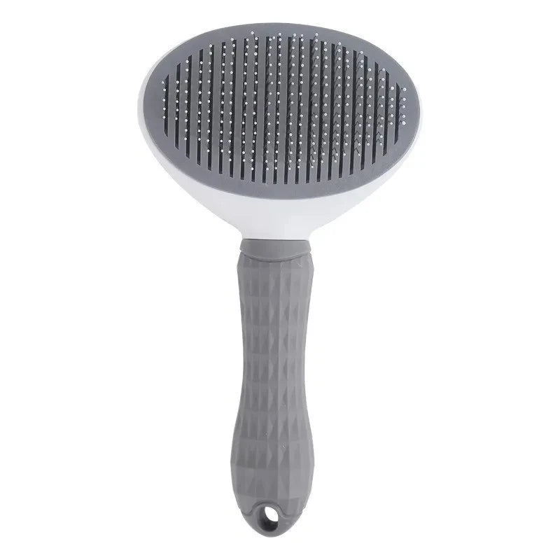 #Pet Dog Brush Cat Comb Self Cleaning Pet Hair Remover Brush For Dogs Cats Grooming Tools Pets Dematting Comb Dogs Accessories