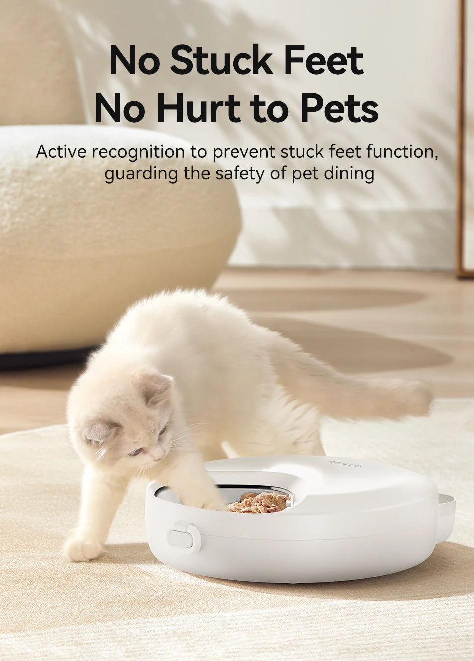 4 Meals Wireless Automatic Cat Feeder
