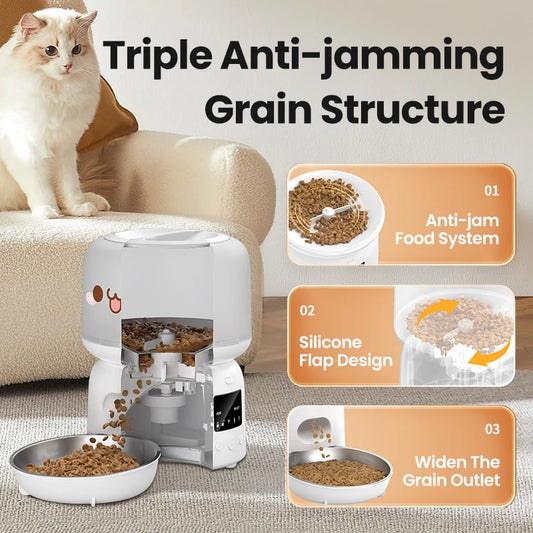 Automatic Cat Feeder with Wi-Fi function*