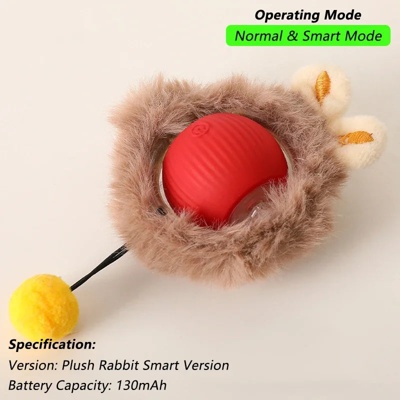 Buddypet Automatic Rolling Ball with Tail